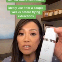 Dr. Pimple Popper talking about her products.