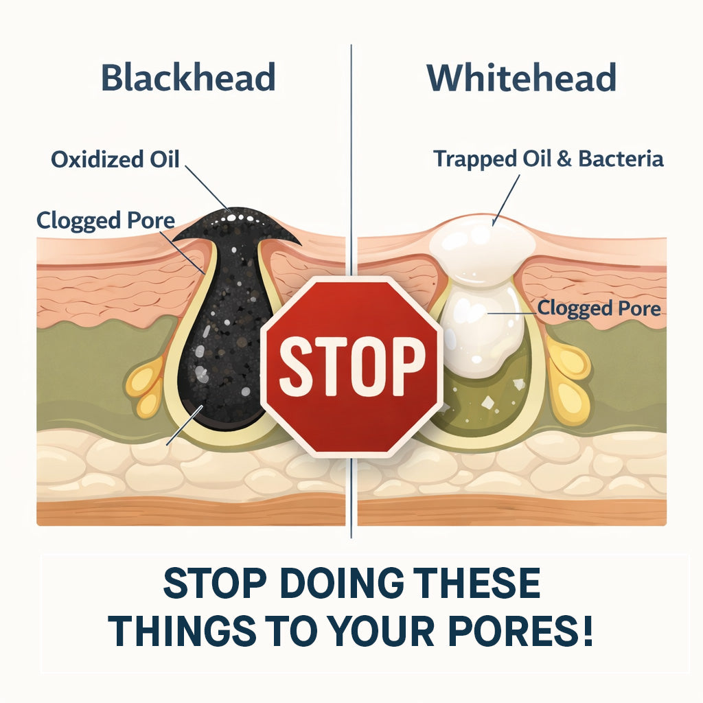 5 Things Dermatologists Want You to STOP Doing to Your Blackheads & Whiteheads