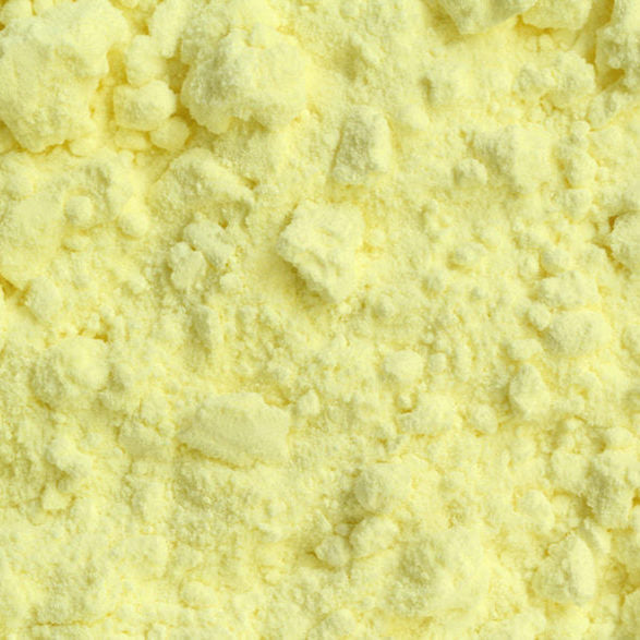 Natural mineral sulfur used to treat acne