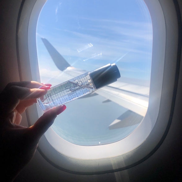 SLMD Hyaluronic Acid Serum during air travel