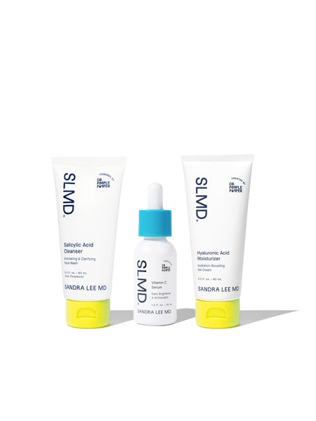3-Minute AM Routine – SLMD Skincare by Sandra Lee, M.D. - Dr. Pimple Popper