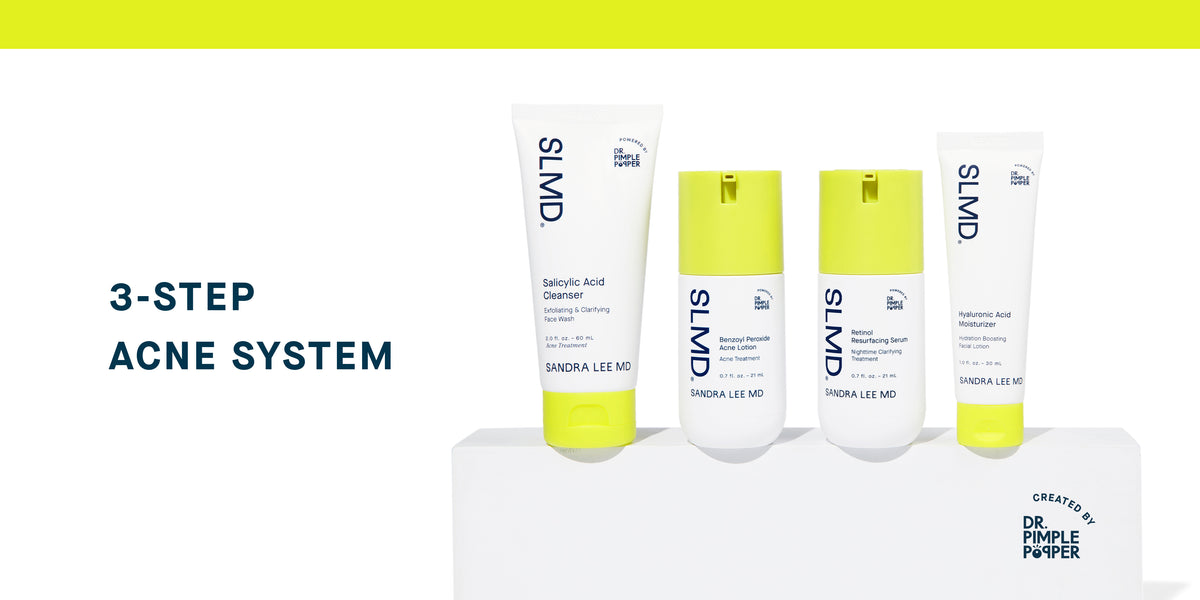 Award-winning Acne System by Dr. Pimple Popper – SLMD Skincare by ...
