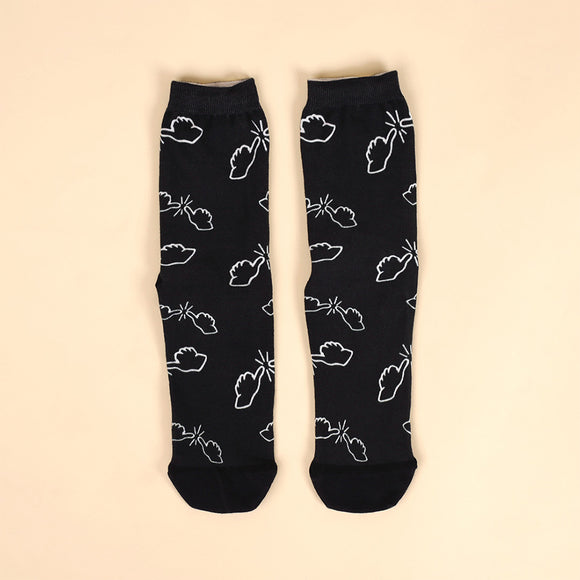 Pimple Popping Thumbs Socks