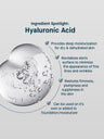 Hydrating and plumping benefits of hyaluronic acid
